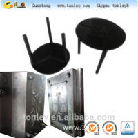 Pizza Box of A Tripod Pizza Bracket \support Plastic Injection Mould